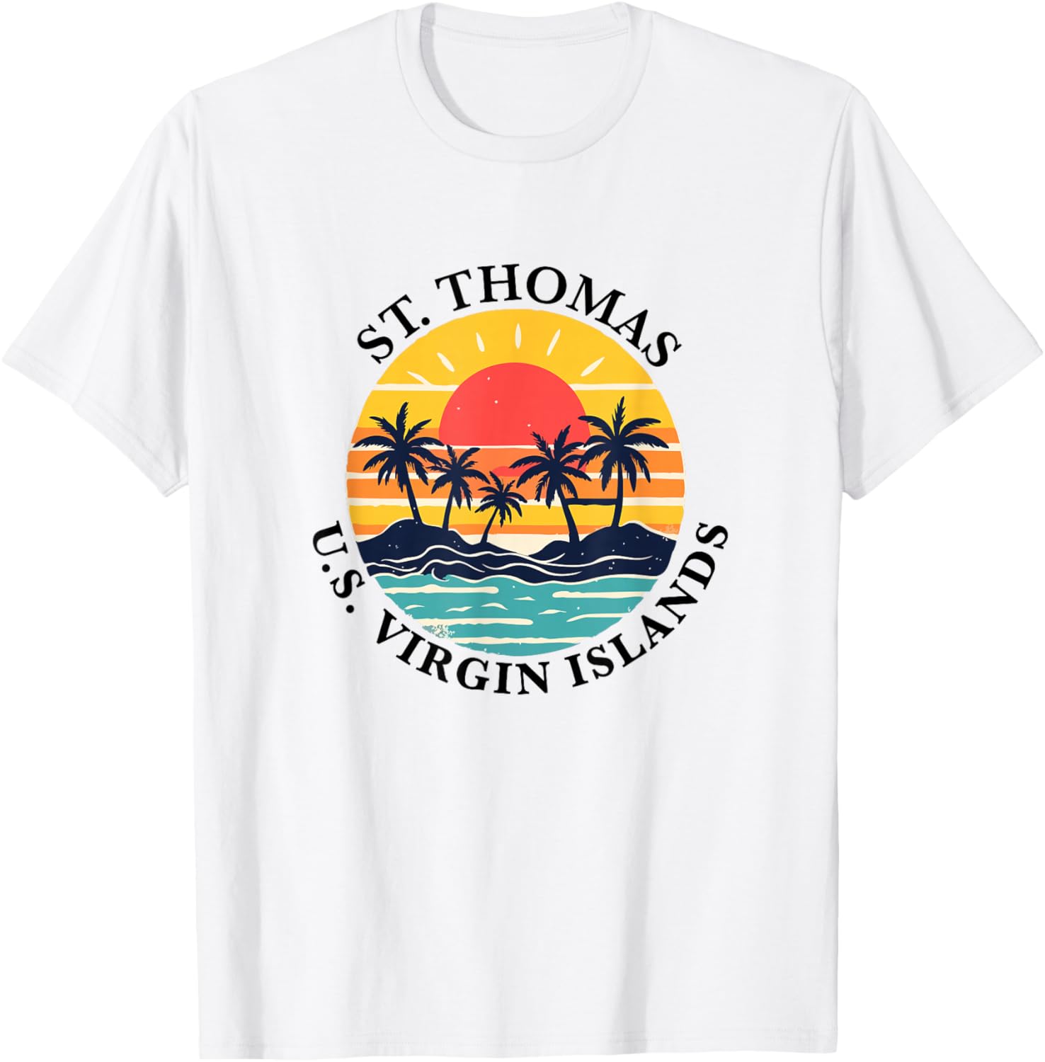 St. Thomas U.S.V.I. Souvenir Vacation T-Shirt for Island Lovers - 3