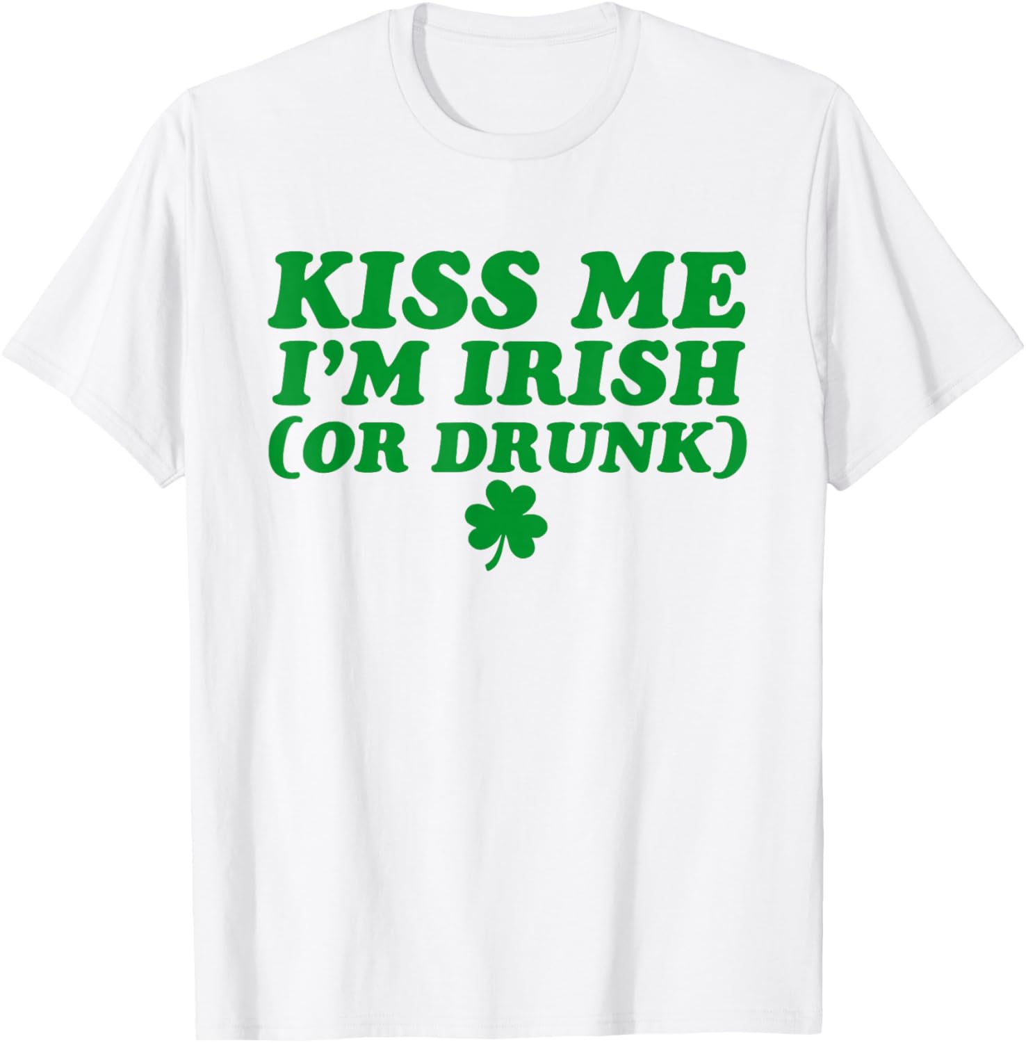 Funny Kiss Me I'm Irish Drinking Beer T-Shirt for St. Patrick's Day - 5
