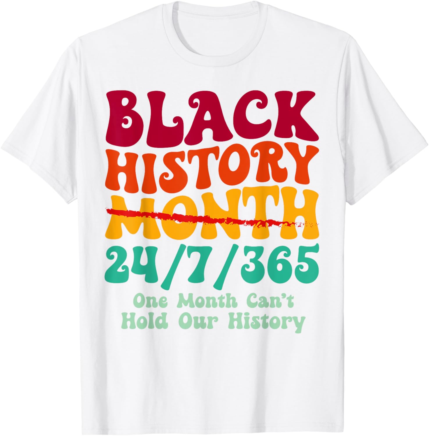 Groovy Black History Month Melanin Afro T-Shirt for Men and Women - 11