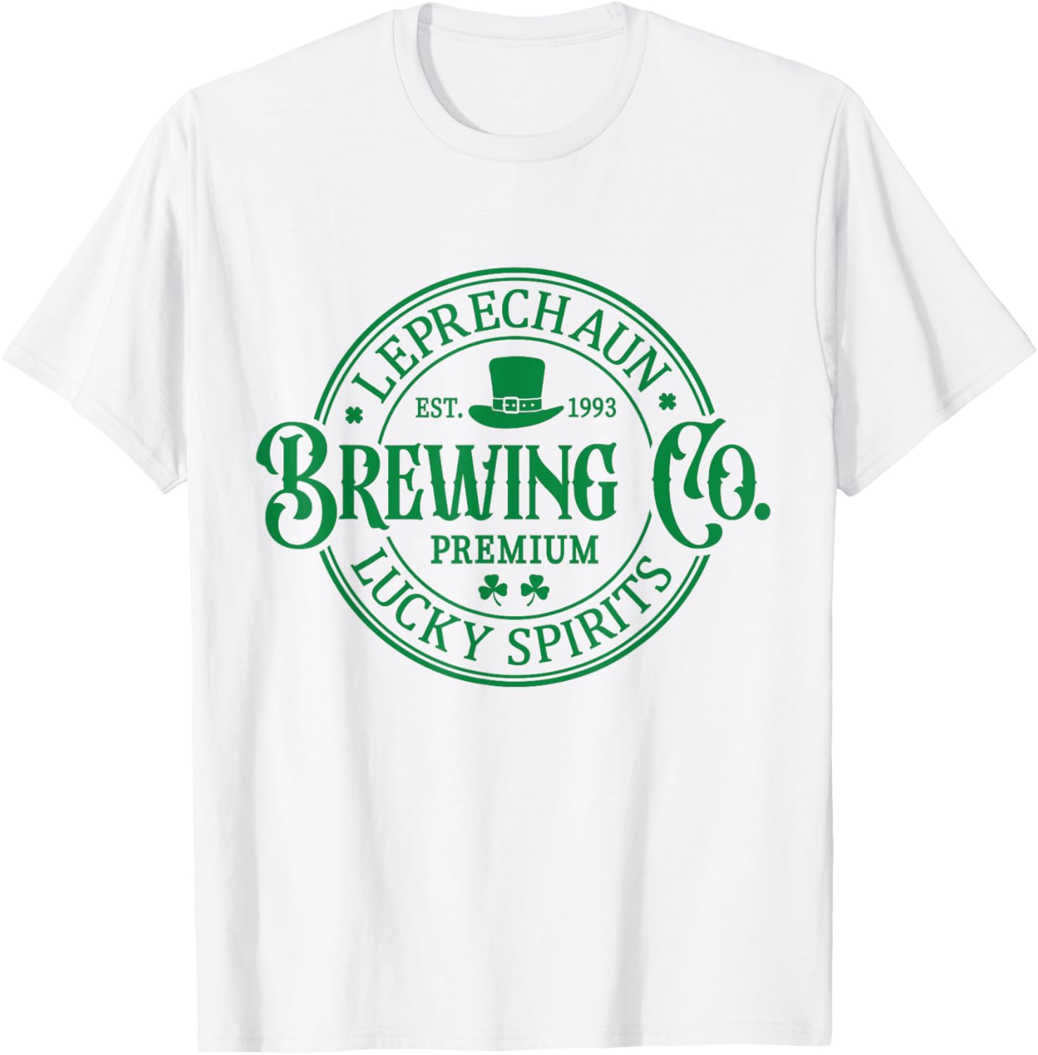 Leprechaun Brewing Co St. Patrick's Day T-Shirt for Festive Fun - 8