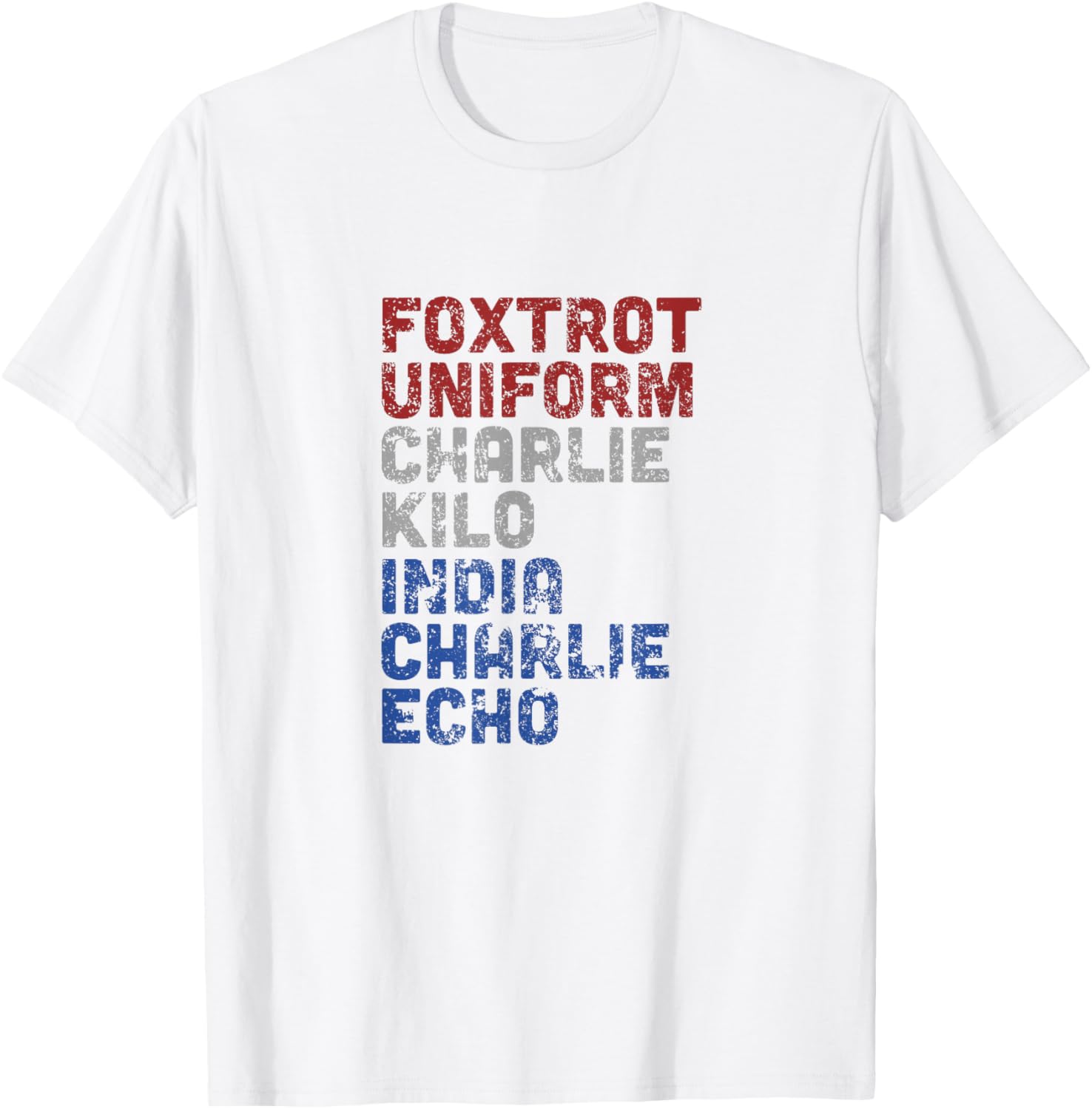 Foxtrot Uniform Ice T-Shirt for Stylish Comfort in Clothing and Accessories - 1