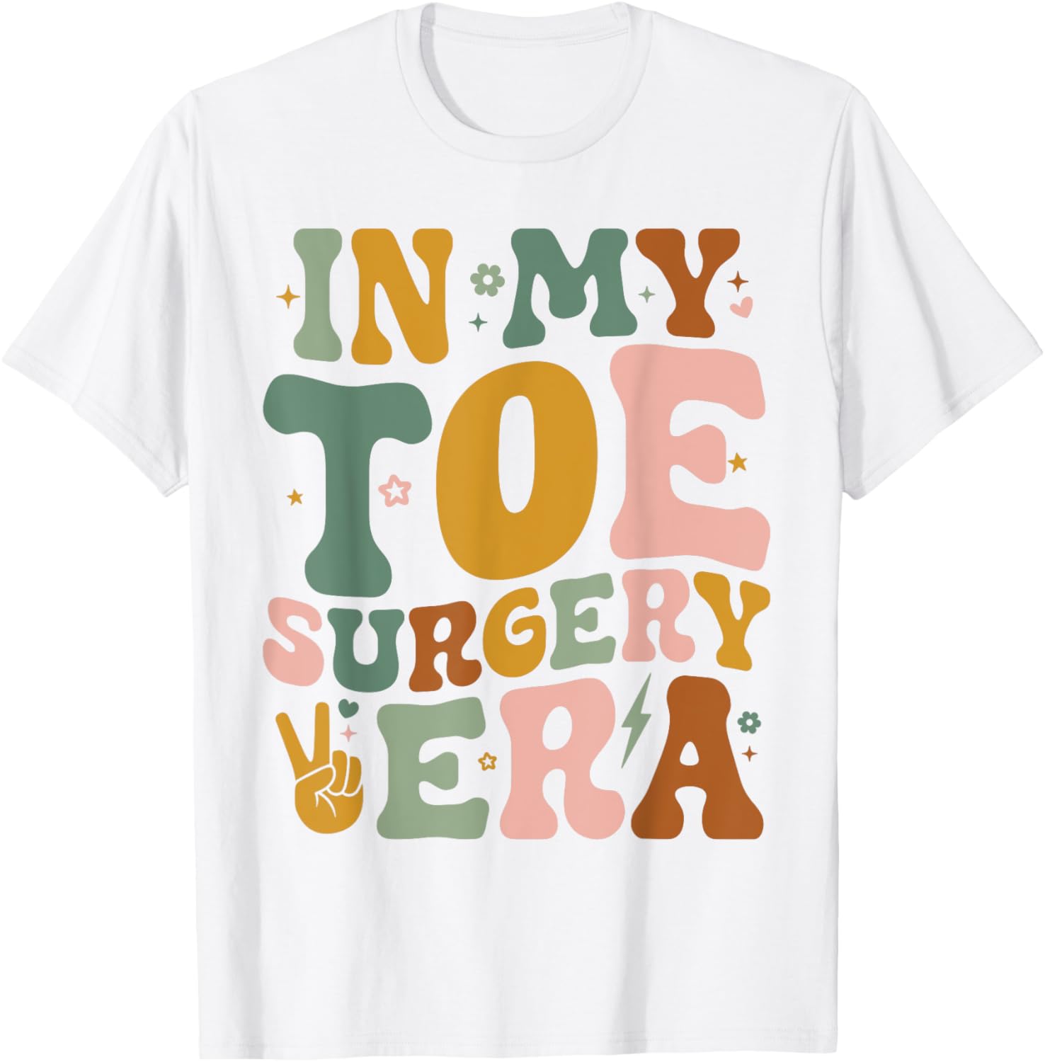 Funny Broken Toe Surgery Recovery T-Shirt for Toe Surgery Era Fans - 5