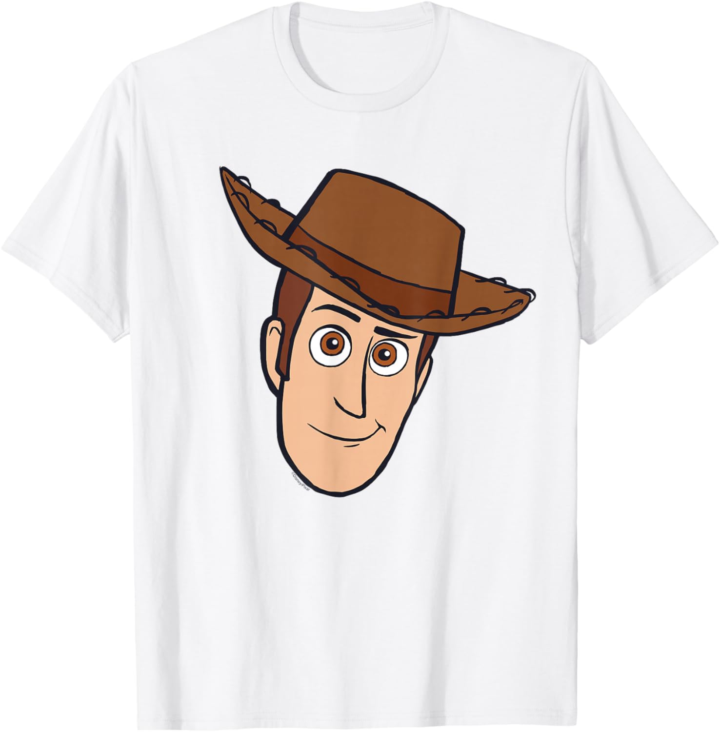 Disney Pixar Toy Story Sheriff Woody Big Face T-Shirt for Kids and Adults - 27