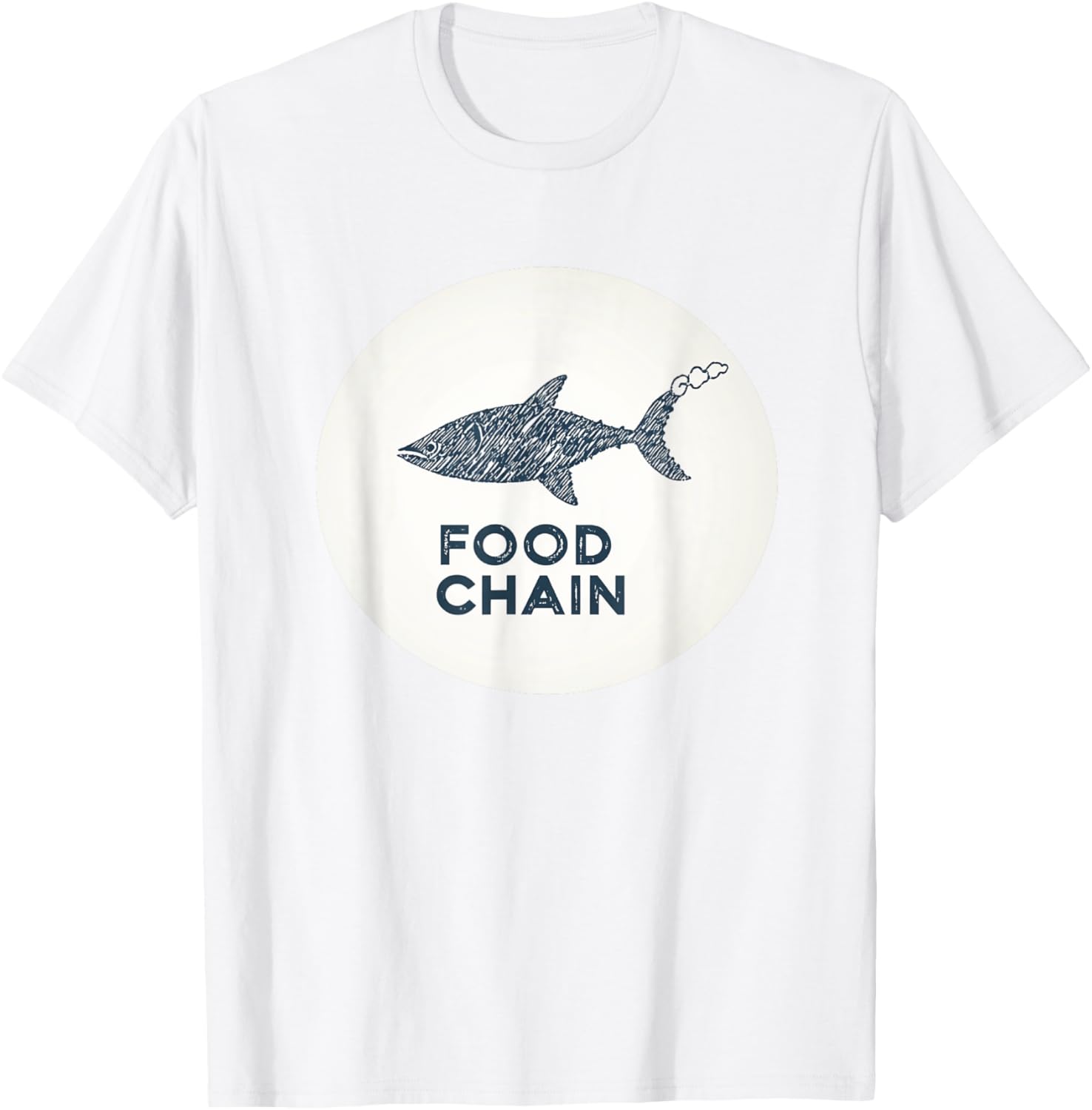 Fun Food Chain T-Shirt with Colorful Fish Costume for Kids - 20