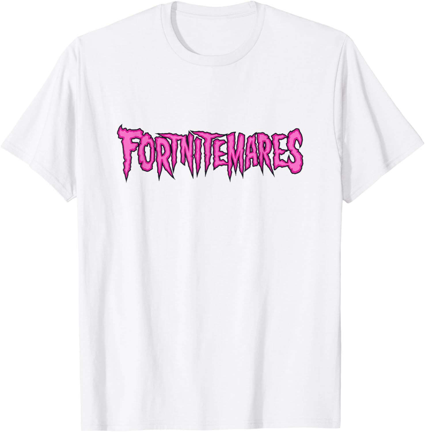 Fortnite Halloween Fortnitemares Creepy Horror Movie Logo T-Shirt - 26