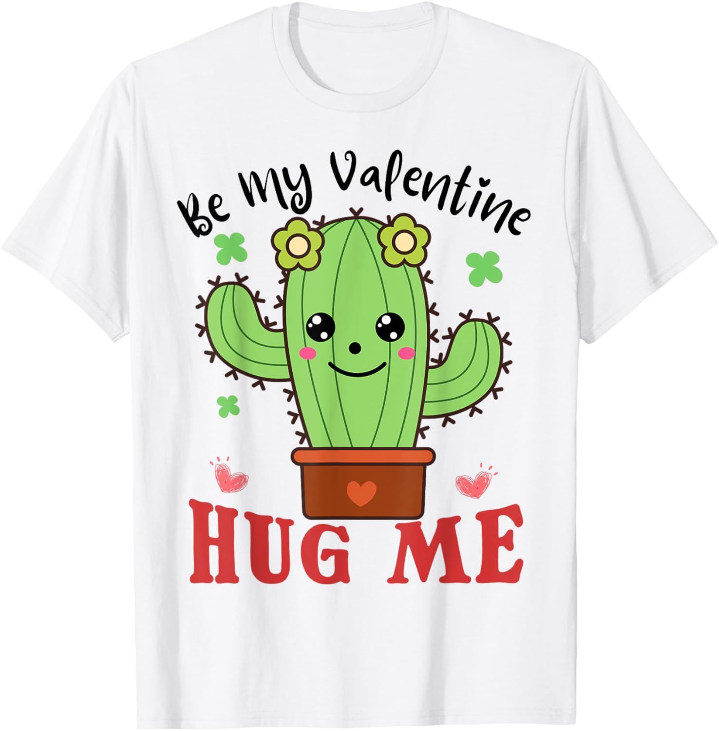 Funny Cactus Valentine's Day T-Shirt for Loving Couples - 4