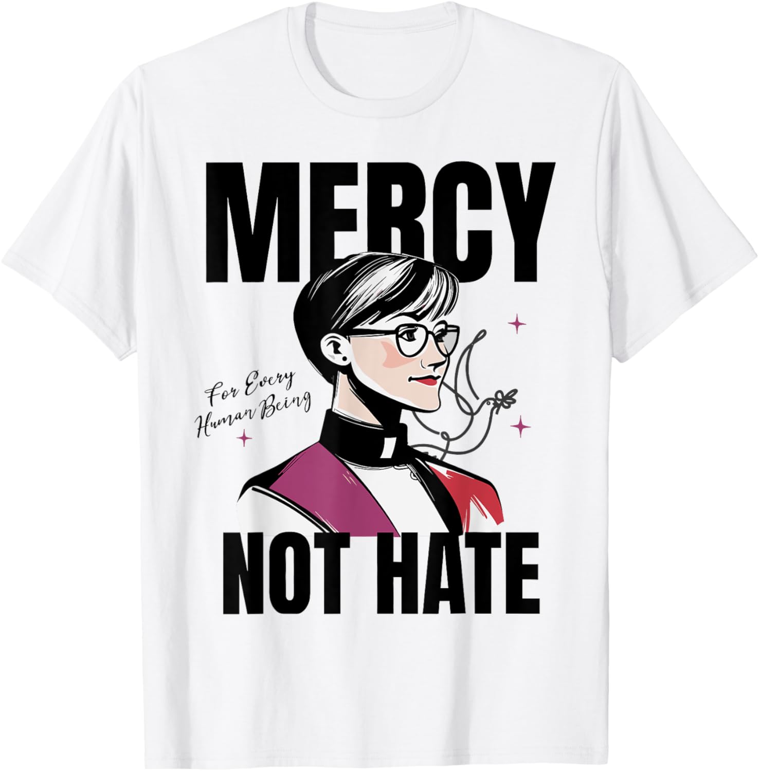 Matching Family T-Shirt Have Mercy Not Hate Supportive Men's & Women's Wear - 1