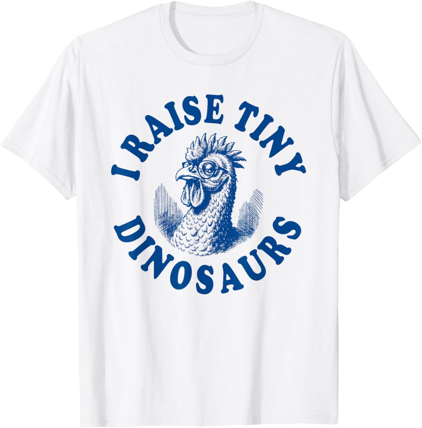 Funny Chicken T-Shirt for Animal Lovers - Quirky Graphic Tee Fun - 1