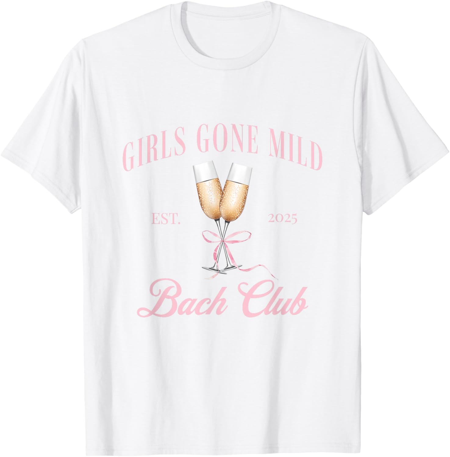 Girls Gone Mild Bachelorette Spa Slumber Party T-Shirt for Fun Celebrations - 2