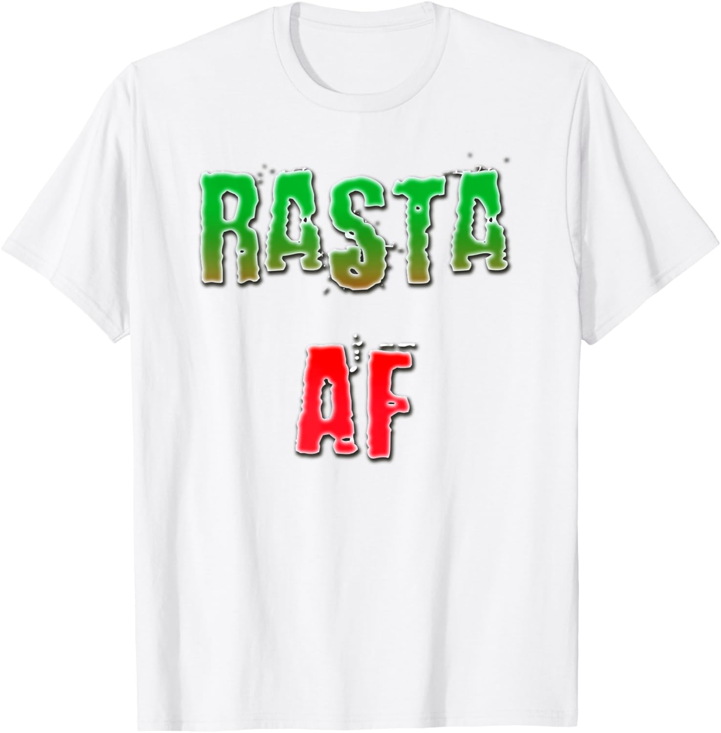 Rasta AF 3D T-Shirt for Unique Style in Clothing and Accessories - 9