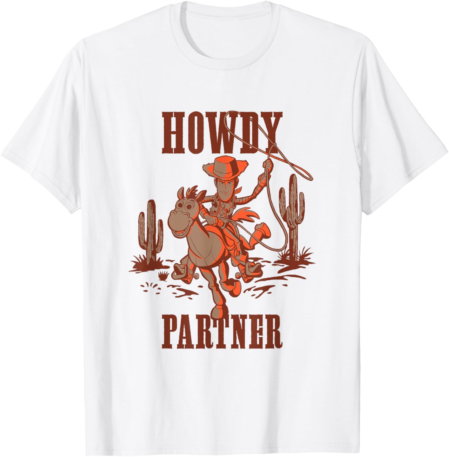 Disney Pixar Toy Story Woody Howdy Partner Graphic T-Shirt for Kids - 8