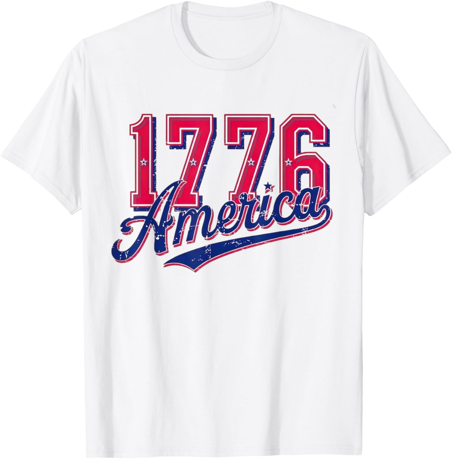 USA Patriotic American Flag 4th of July T-Shirt Celebrating 1776 - 19
