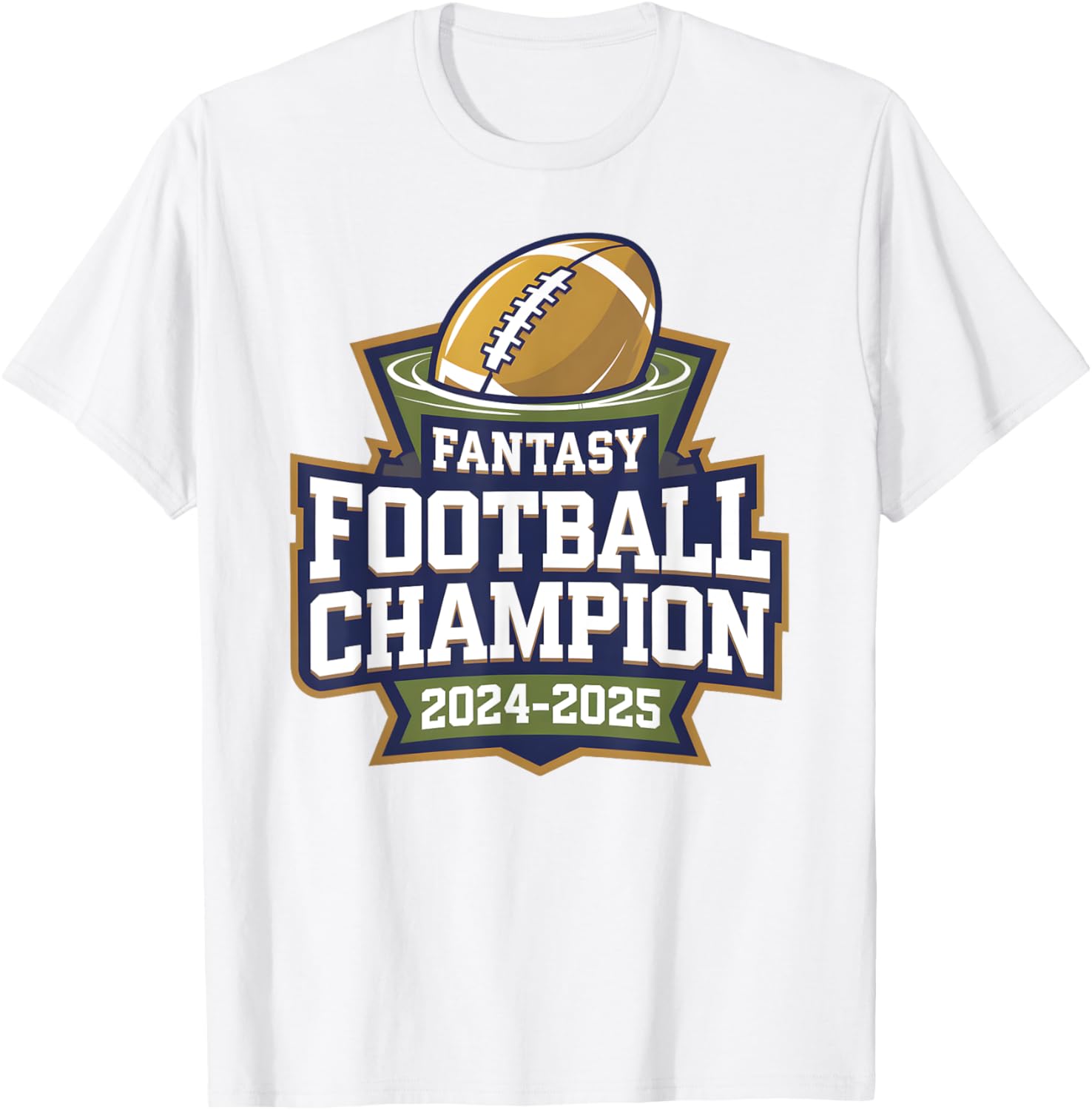 Fantasy Football Champion T-Shirt for Men and Boys 2024-2025 - 8