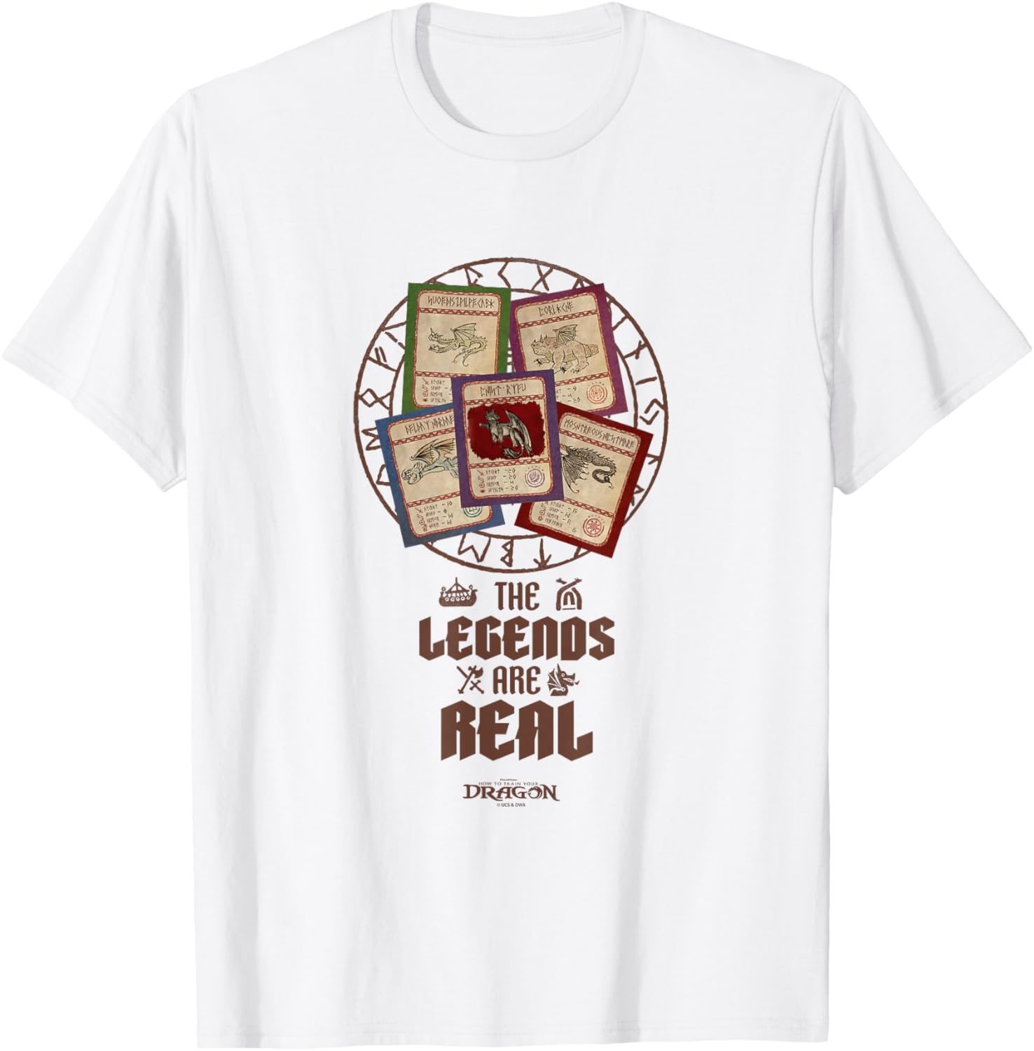 DreamWorks Dragons Legends Are Real Graphic T-Shirt for Fans and Collectors - 26