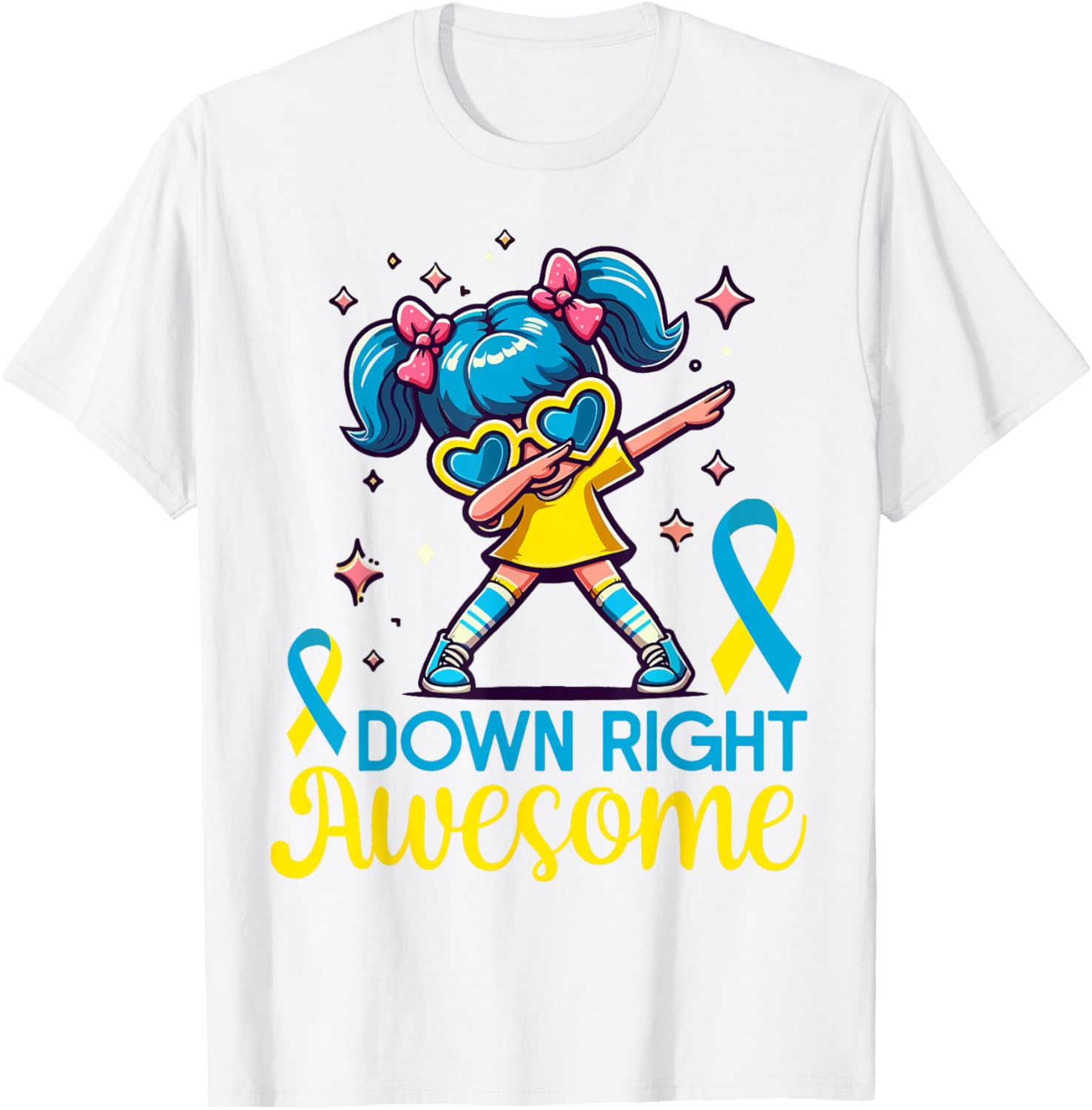 Down Syndrome Awareness Day Awesome Girls Women's T-Shirt for Support - 11