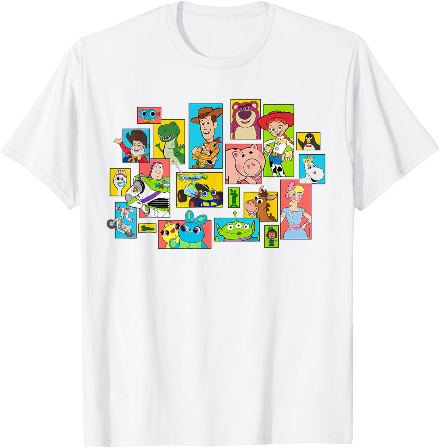 Celebrate 30 Years of Toy Story with Iconic Collage T-Shirt for Fans - 2