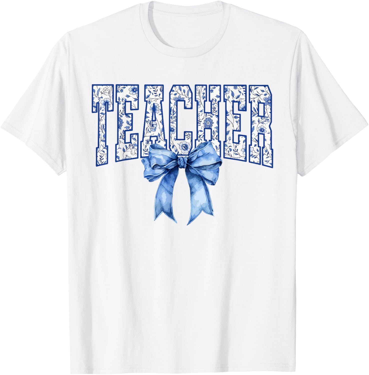 Coquette Bow Teacher Appreciation T-Shirt for Teacher Day Celebrations - 17
