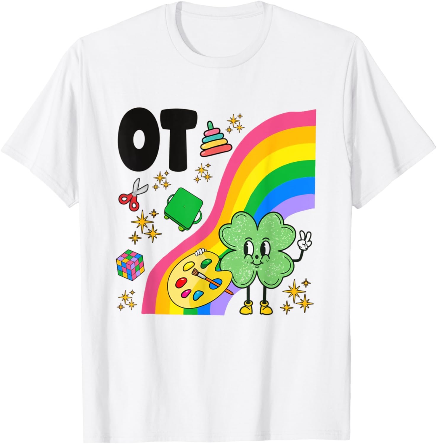 Occupational Therapy St. Patrick's Day T-Shirt for OT Assistants - 2