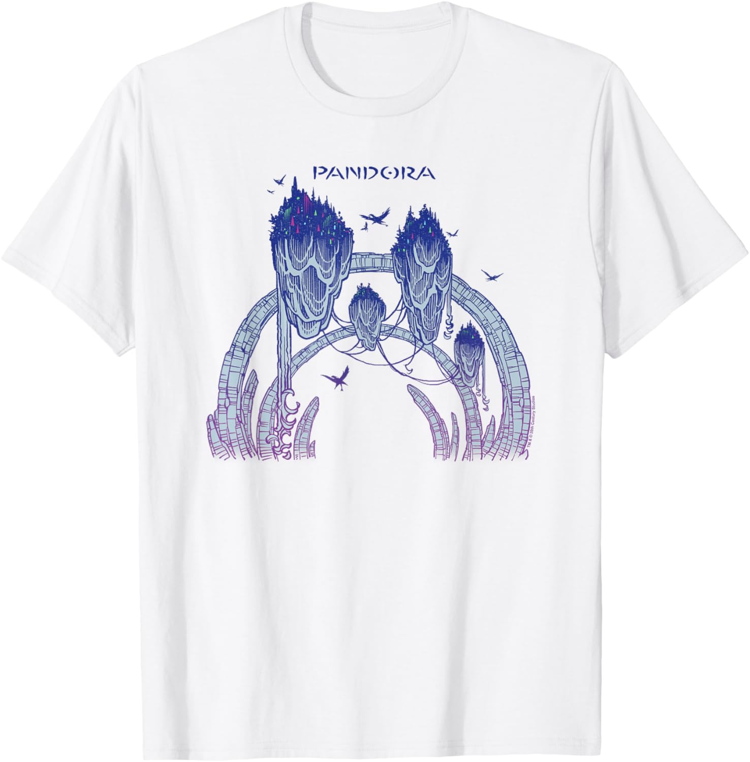 Vintage Avatar Hallelujah Mountains Landscape T-Shirt for Nature Lovers - 1