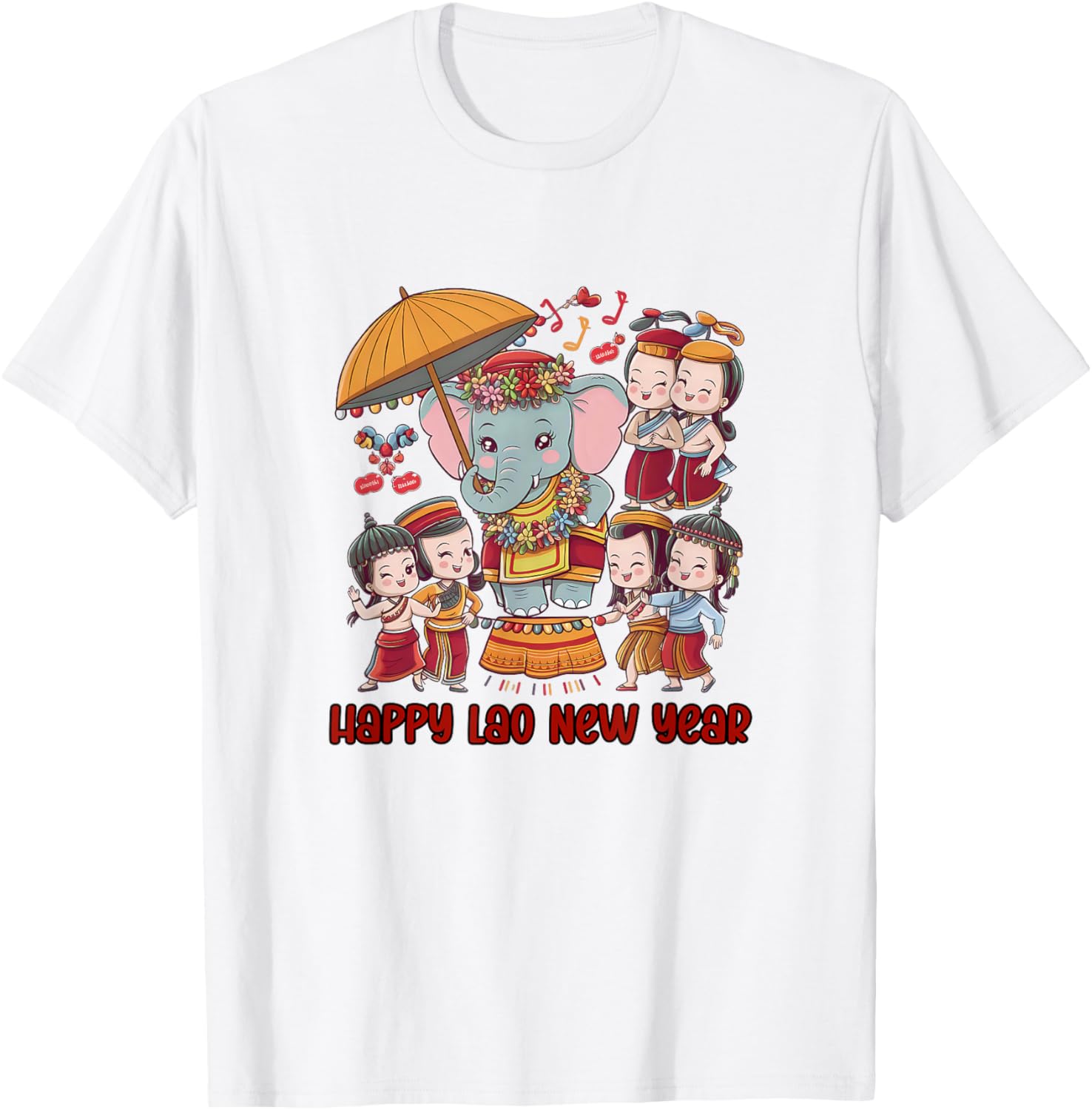 Happy Lao New Year T-Shirt | Celebrate Pi Mai Lao with Style - 1
