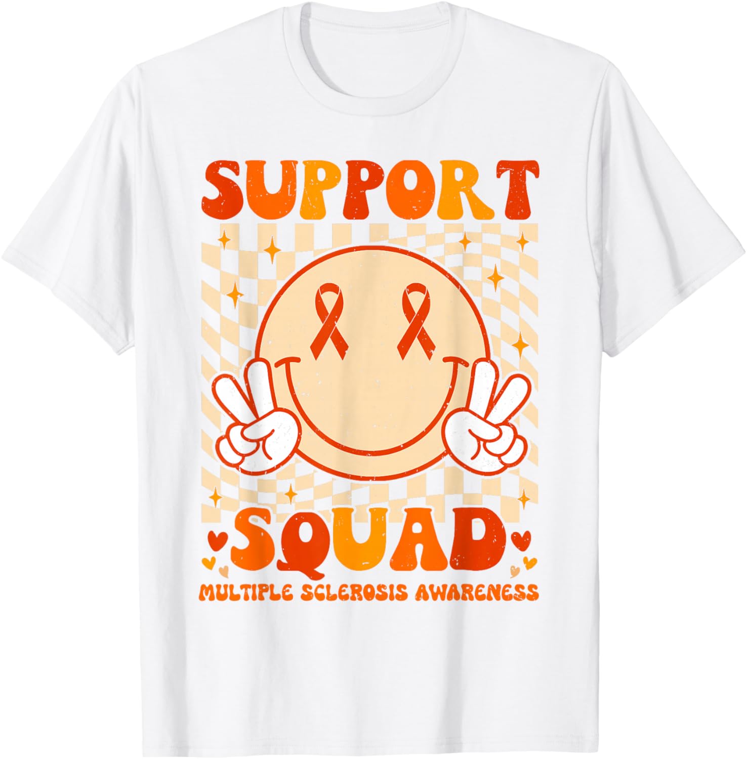 Motivation Support Multiple Sclerosis Awareness T-Shirt for MS Warriors - 8