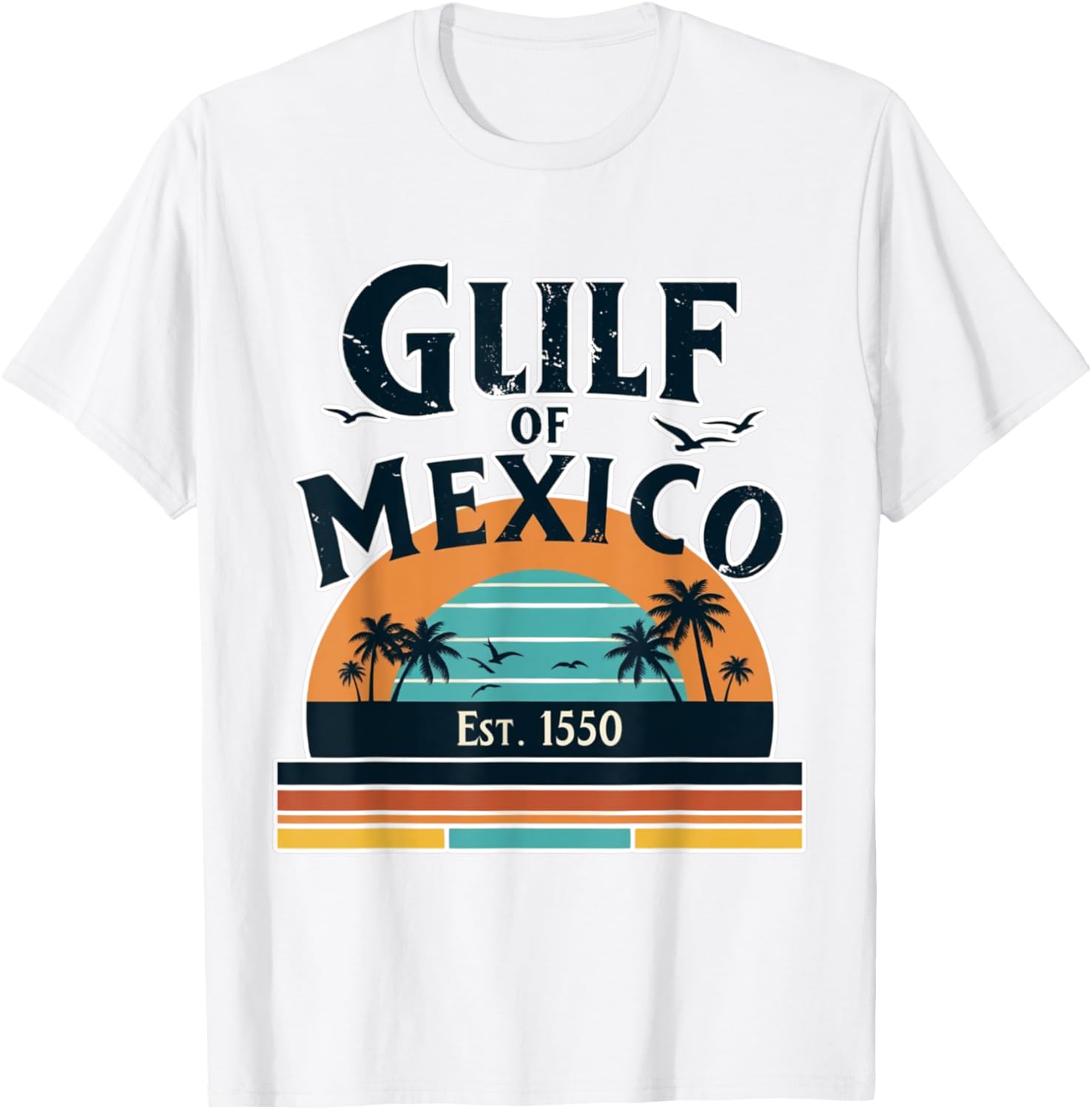 Gulf of Mexico T-Shirt for Beach Lovers - Stylish and Comfortable Wear - 20