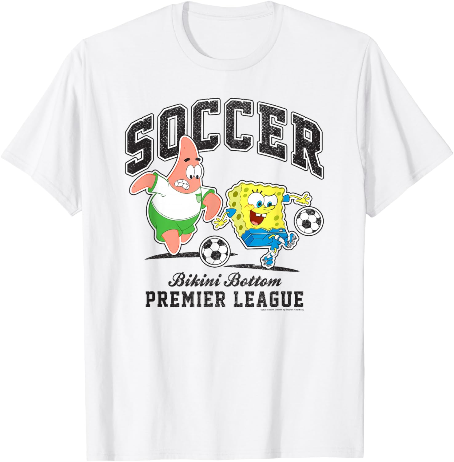 SpongeBob SquarePants Soccer T-Shirt for Bikini Bottom Fans - 5