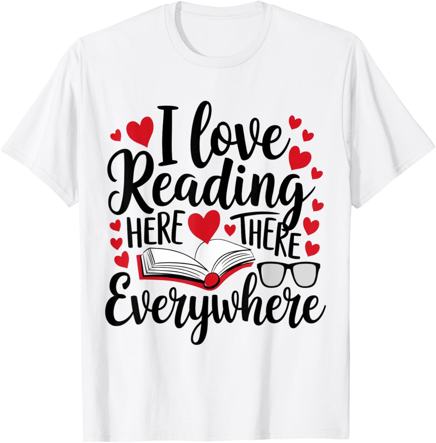 Good Day to Read Book Across America Kids T-Shirt for Young Readers - 13