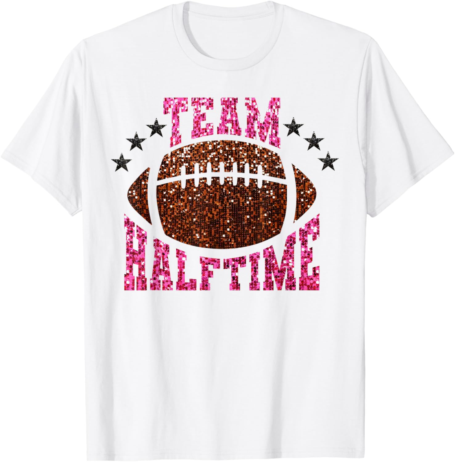 Team Halftime Super American Football Day Matching T-Shirt for Groups - 3