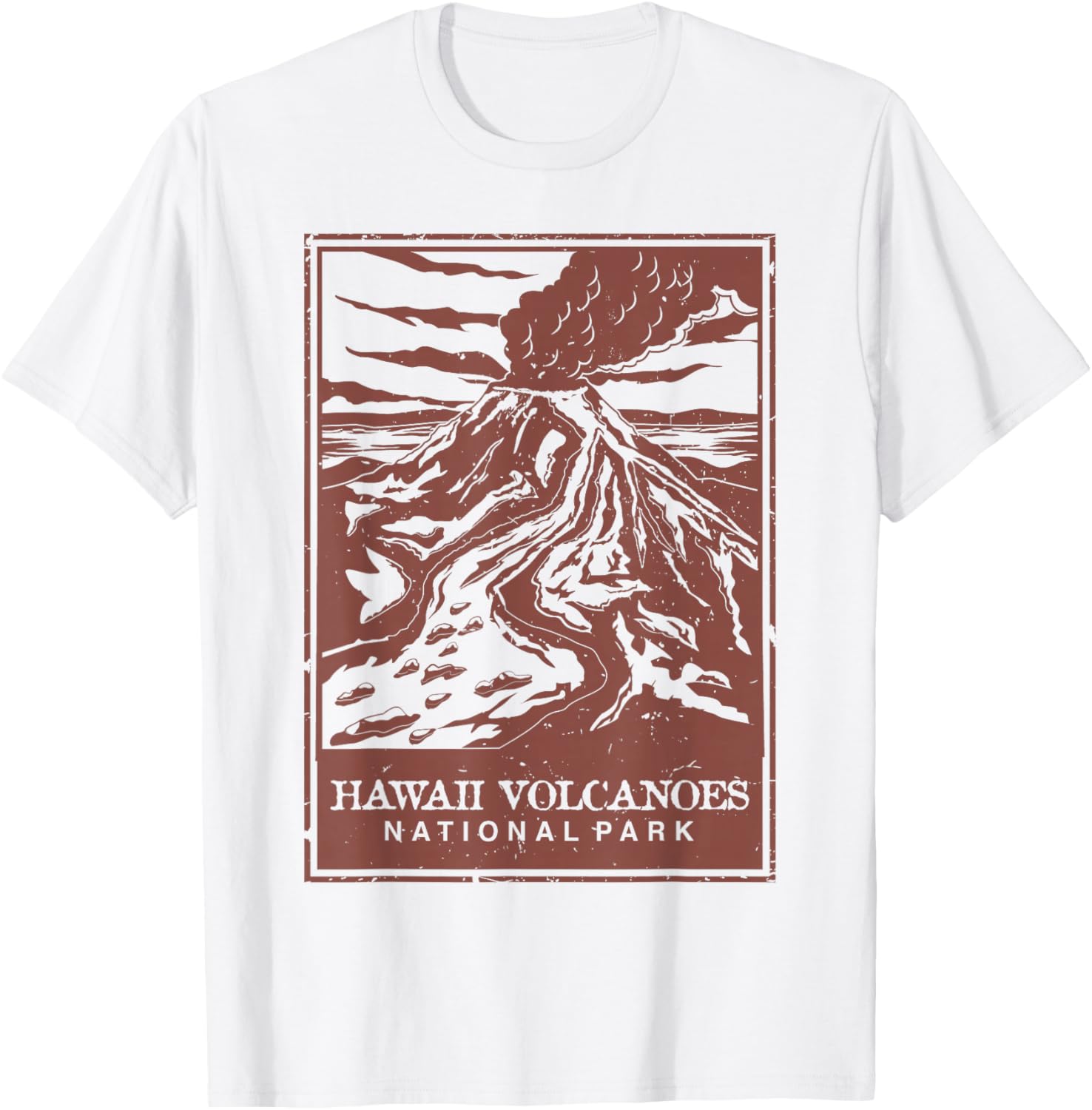 Hawaii Volcanoes National Park Adventure T-Shirt for Nature Lovers - 1