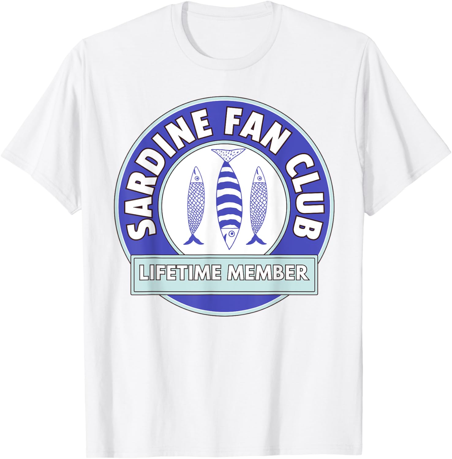 Cute Sardine Graphic T-Shirt for Foodies and Fish Lovers - 9