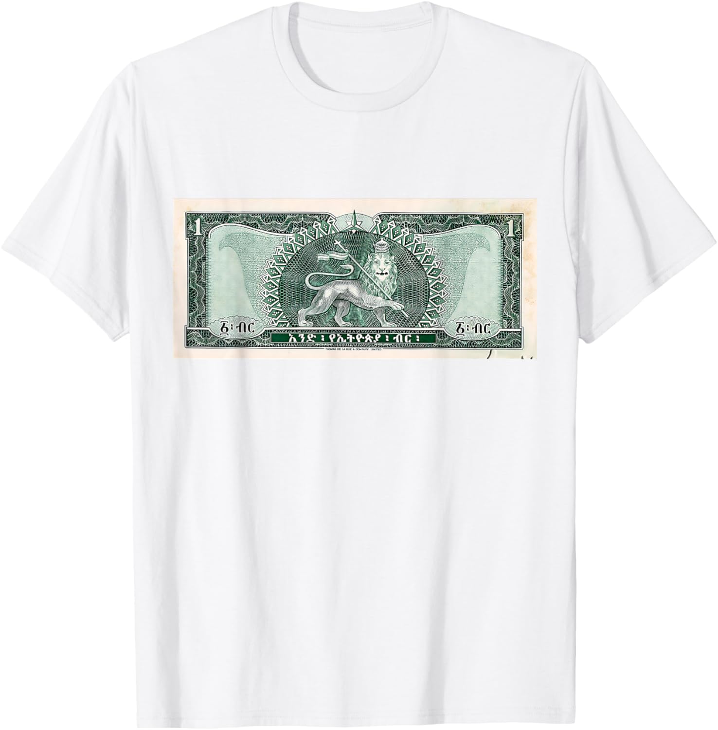 Empire Haile Selassie Moa Anbessa Dollar T-Shirt for Fans and Collectors - 19
