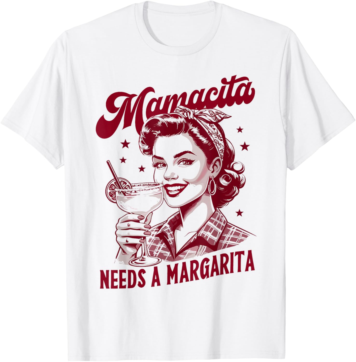 Mamacita Needs A Margarita Funny Drink Lovers T-Shirt for Women - 1