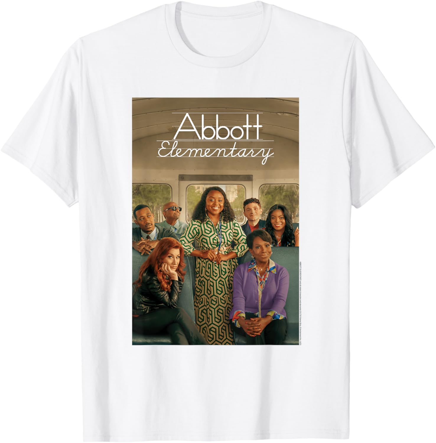 Funny Abbott Elementary Poster and Teacher T-Shirt for Fans - 2