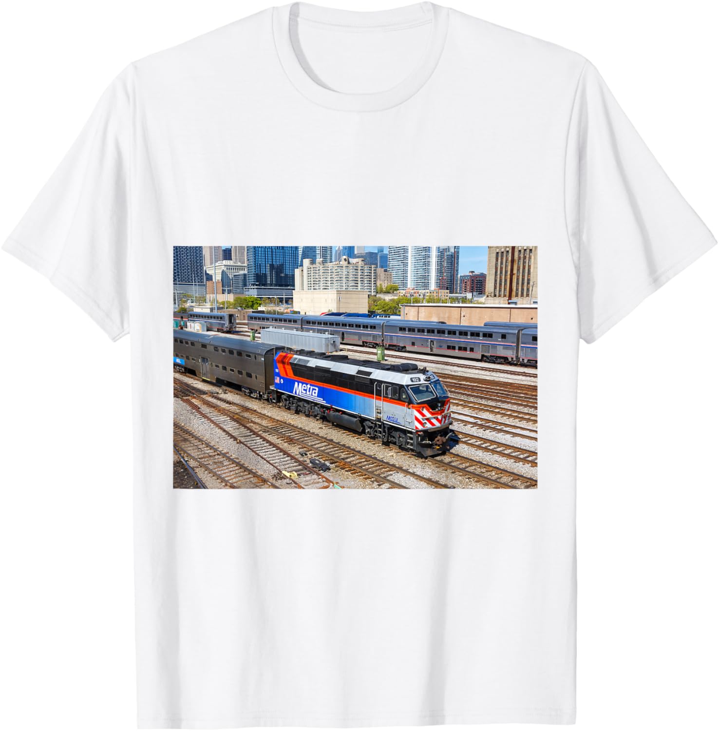 Metra 192 At Union Station T-Shirt Perfect for Commuters and Fans - 27