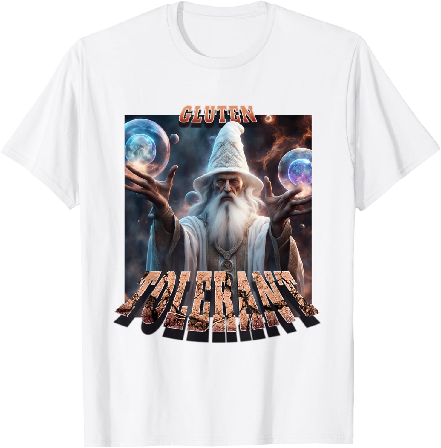 Gluten Tolerant Cursed Meme T-Shirt for Unique Style Lovers - 1
