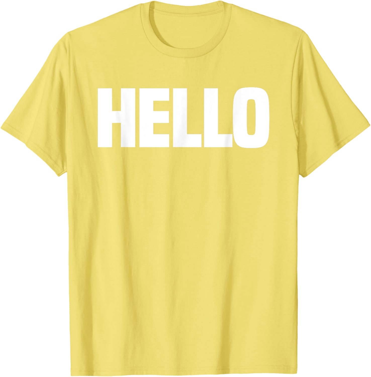 Hello Shirt - Fun and Friendly Greeting T-Shirt for Casual Wear - 23
