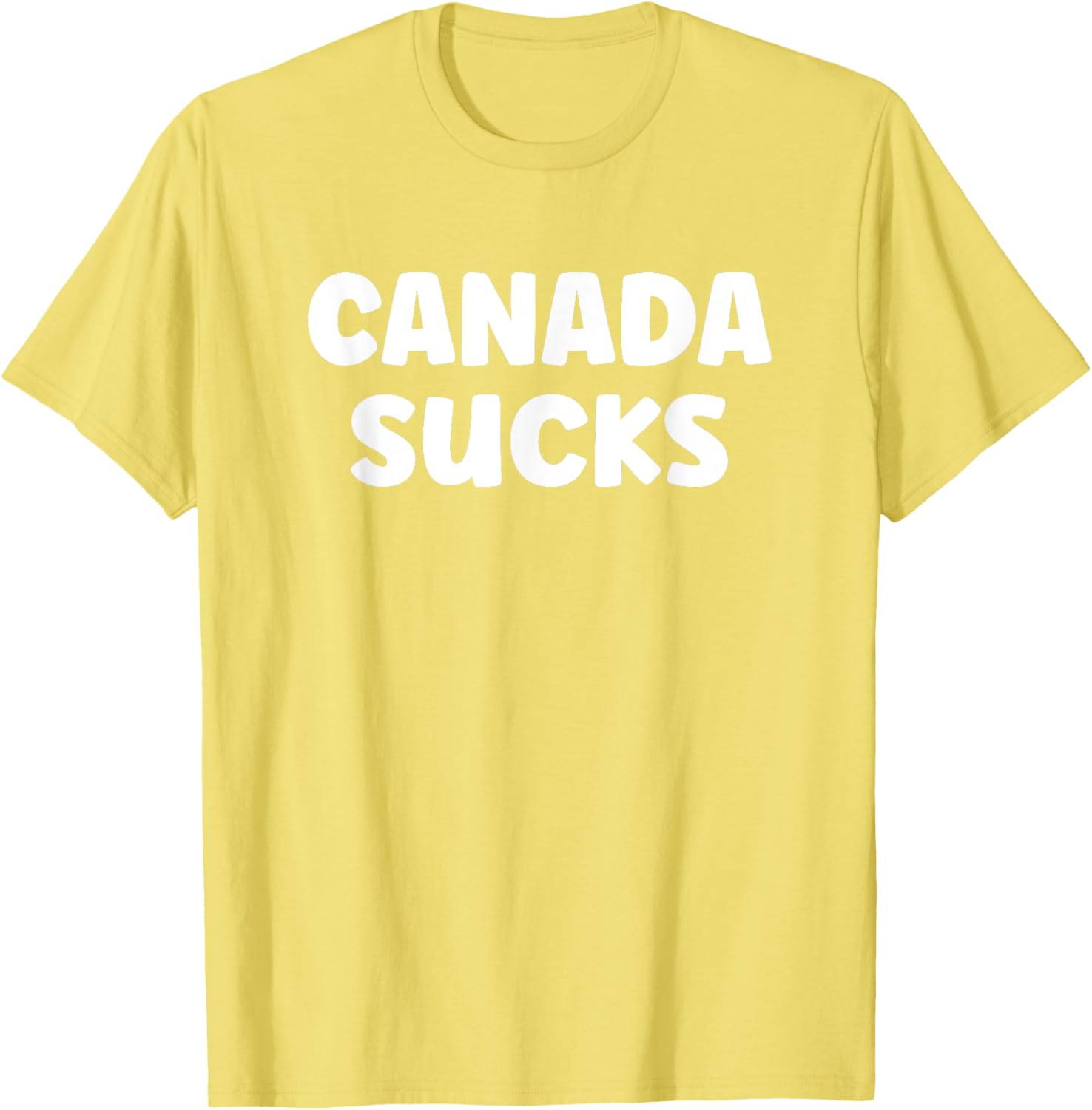 Funny USA Humor T-Shirt - Hilarious Canada Sucks Graphic Tee for Fun - 20