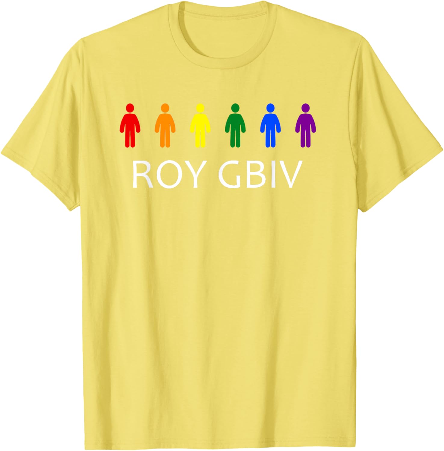 Roy Gbiv Color Spectrum T-Shirt for Vibrant Fashion Lovers - 21