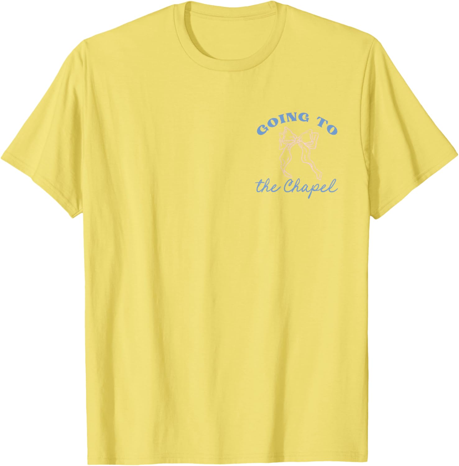 Coquette Bride T-Shirt Going to the Chapel for a Dreamy Wedding - 8