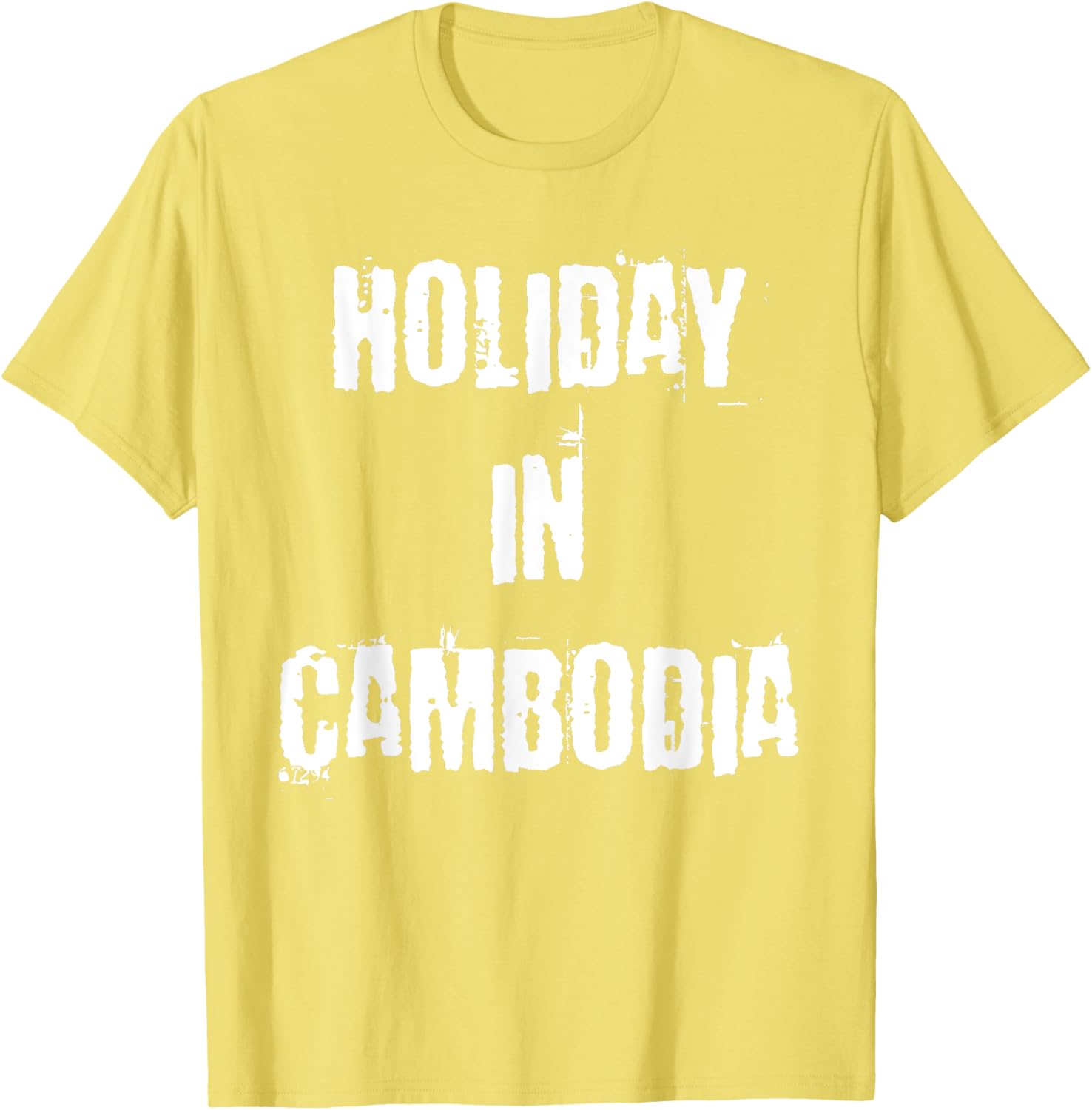 Holiday in Cambodia T-Shirt for Travelers Fashionable Casual Wear - 18