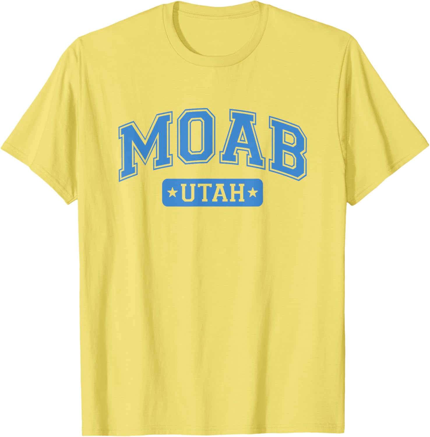 Moab Utah Classic Text Design T-Shirt for Adventure Lovers - 8