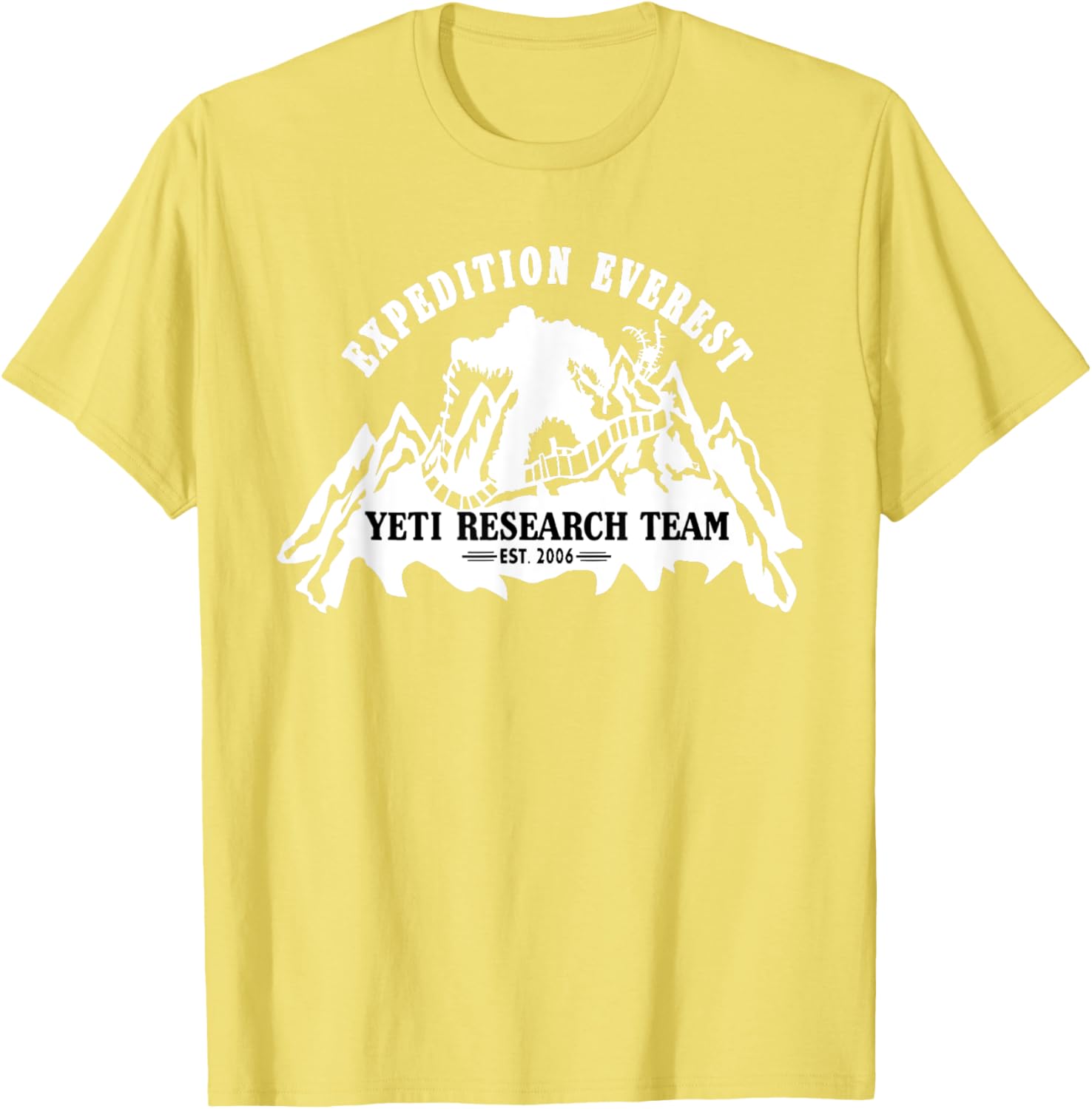 Mountain Lovers Expedition Everest Animal Theme Park Trip T-Shirt - 22