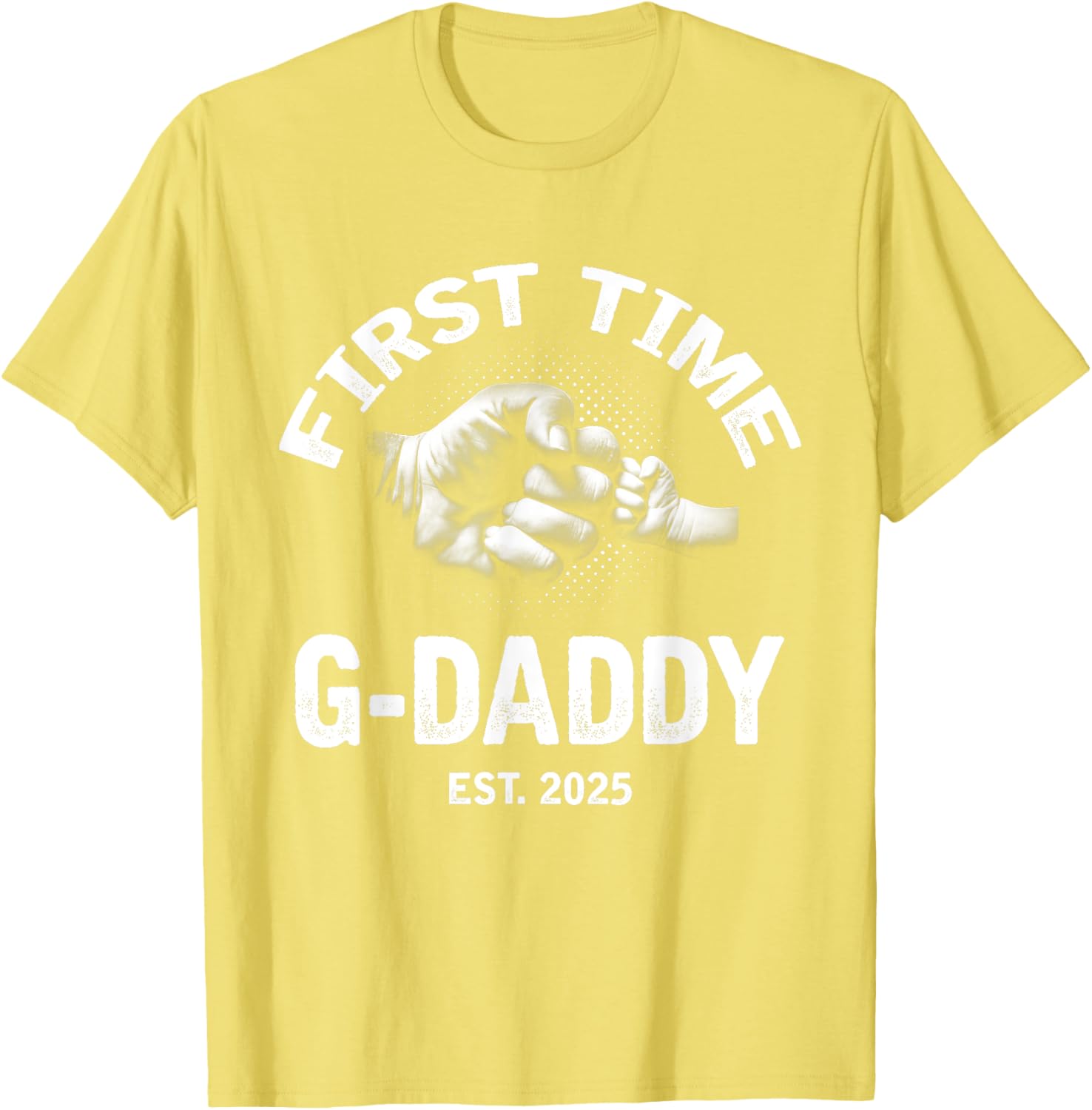 First Time G-Daddy 2025 Father's Day Vintage T-Shirt for Proud Dads - 21