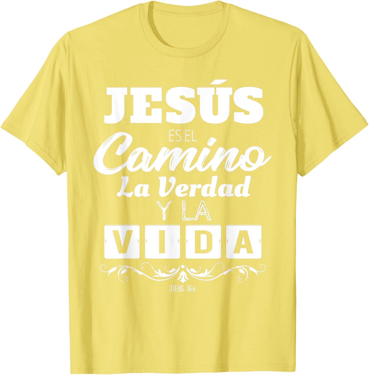 Jesus Is The Way Truth Life Christian Quotes T-Shirt for Believers - 17