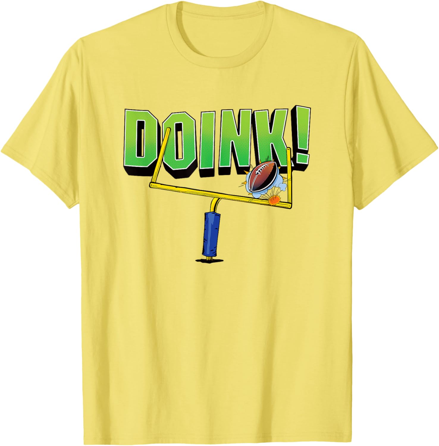 Funny Football Kicker T-Shirt for Fans Who Missed the Field Goal Posts - 13