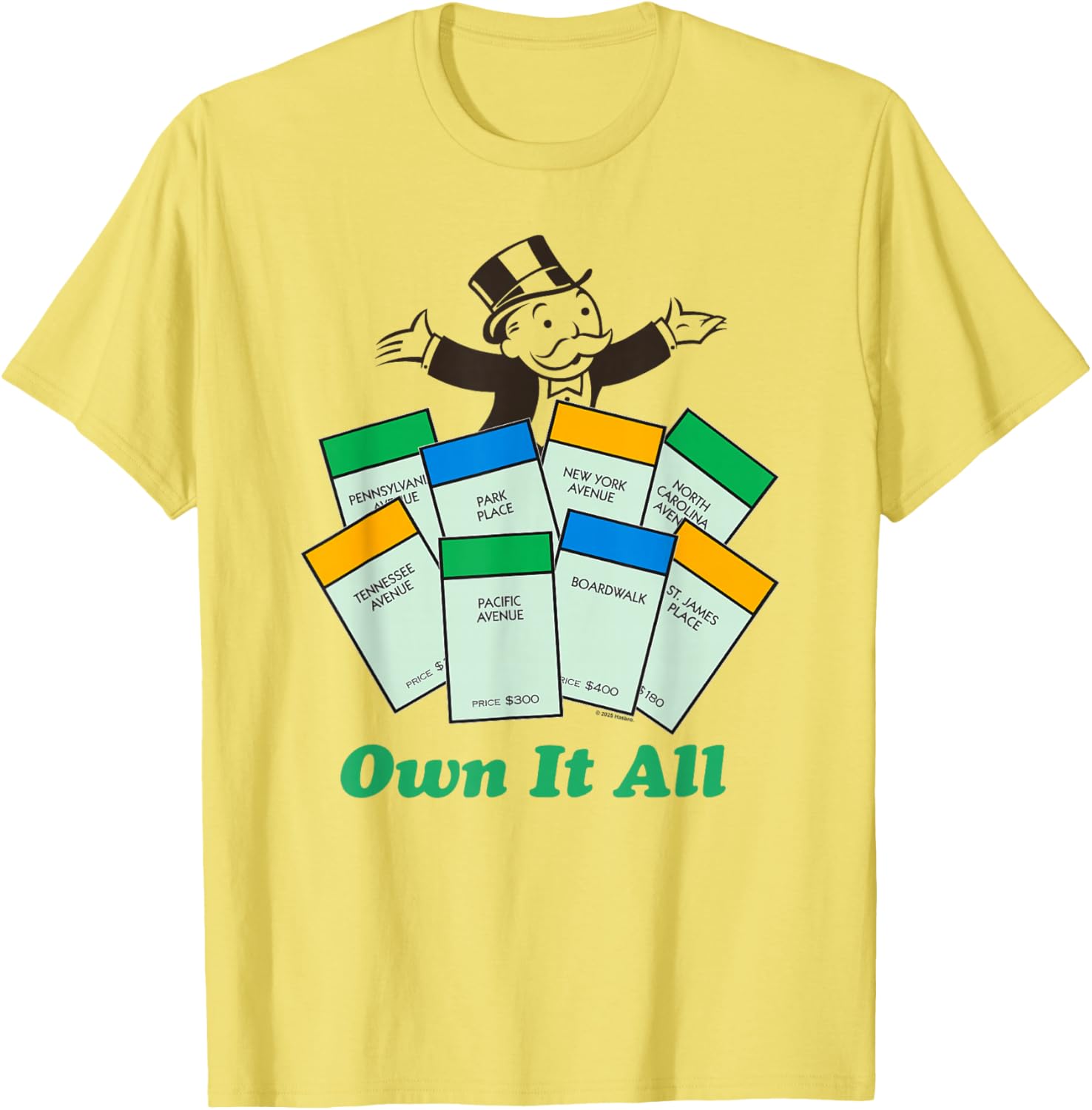 Monopoly Rich Uncle Pennybags Big Chest Logo T-Shirt for Fans - 1