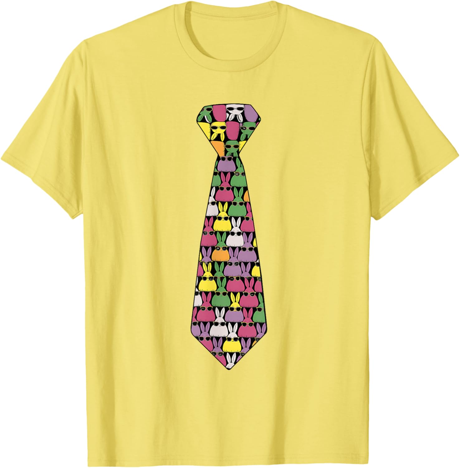 Easter Bunny Tie Rabbit T-Shirt for Boys and Toddlers - Fun Holiday Apparel - 11