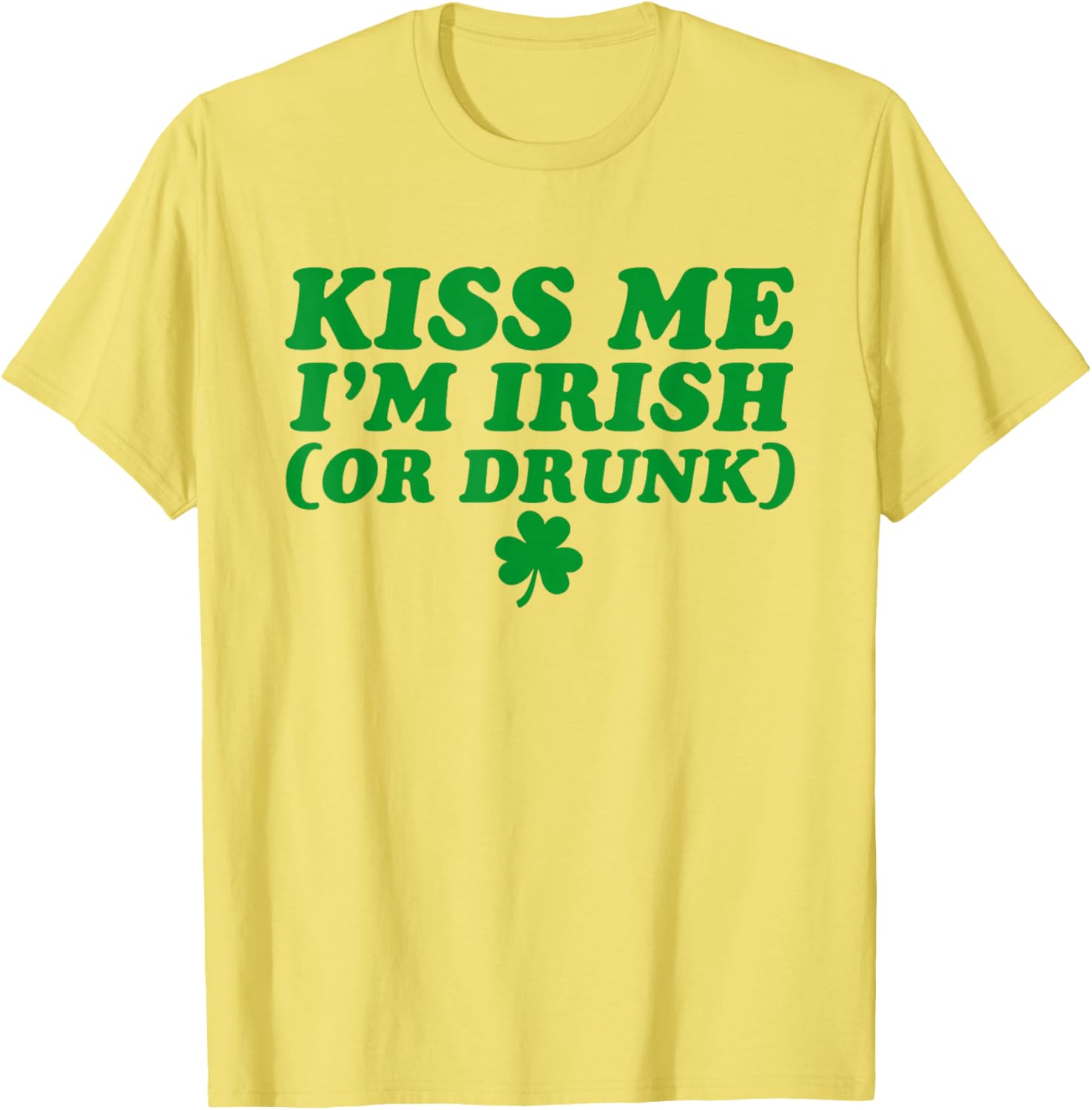 Funny Kiss Me I'm Irish Drinking Beer T-Shirt for St. Patrick's Day - 19