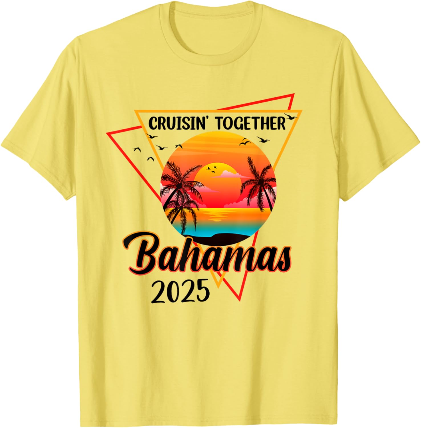 Cruisin Together Bahamas 2025 Family Vacation T-Shirt for Fun Memories - 2